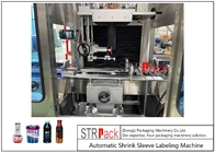 Máquina aplicadora de etiquetas de manga retrátil totalmente automática de alta velocidade para garrafa