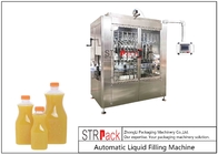 Máquina de enchimento líquida multifuncional personalizada para o tipo do suco/mola/pasta com controle do PLC