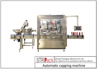 Máquina automática de tampar garrafas com diâmetro de garrafa de 20 a 100 mm 50 a 60 garrafas/velocidade de tampar min