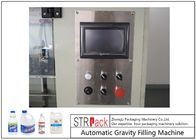 Máquina de engarrafamento automática da gravidade para o líquido de limpeza do toalete/500ml-1L líquido corrosivo