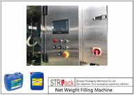 5-25L Jerry Can Filling Machine, máquina de enchimento do peso líquido para o óleo de lubrificação 1200 B/H