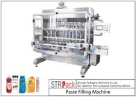 Máquina de enchimento fácil da máquina de enchimento da pasta da manutenção/6 cabeças para o champô