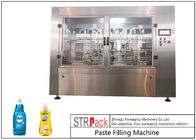 Máquina de enchimento da pasta da precisão alta, sabão líquido/máquina enchimento do champô
