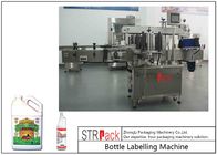 Máquina de etiquetas automática autoadesiva da garrafa para Front And Back Panel Labels