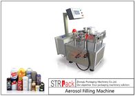 A máquina de peso eletrônica da lata industrial do aerossol para o aerossol pode sistema de enchimento