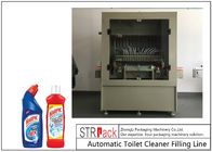Eficiência elevada detergente líquida compacta da máquina de enchimento da máquina de enchimento do líquido de limpeza do toalete