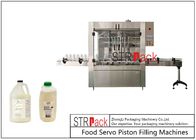 Máquina líquida de alta velocidade e inteiramente automatizada de máquina de enchimento da soja 100ML-1L de leite do alimento de enchimento