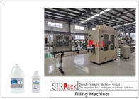Máquina de enchimento automática 4000B do líquido de limpeza de vidro/controles PLC de H 1.5kw