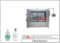 Máquina de enchimento líquida química automática do pistão para o detergente de formação de espuma do sabão