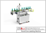 Máquina de rotulagem de latas redondas 200 pçs/min para frasco farmacêutico