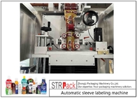 Aplicador automático de manga retrátil de etiqueta térmica de PVC para garrafa de lata