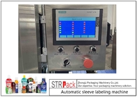 Máquina de rotulagem de PVC com manga retrátil para garrafas de plástico 100BPM