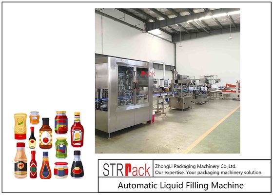 Máquina de enchimento líquida automática 220V/50Hz do controle do PLC