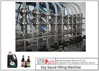 Tipo linear líquido automático de formação de espuma alto 12 cabeças da máquina de enchimento para a garrafa do ANIMAL DE ESTIMAÇÃO