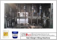 Máquina de enchimento líquida automática da máquina de enchimento de 4 cabeças/óleo de Lubricat para o recipiente grande do volume