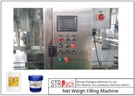 Máquina de enchimento líquida automática da máquina de enchimento de 4 cabeças/óleo de Lubricat para o recipiente grande do volume