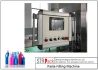 Máquina de enchimento automática da pasta do controle do PLC para o sabão 250ML-5L líquido/loção/champô