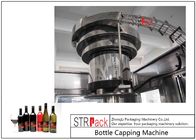 Cabeças tampando elétricas de friso giratórias da máquina 6 de ROPP para as garrafas de alumínio do tampão