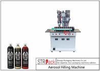 Máquina de enchimento semi automática da pintura à pistola do aerossol para o refrogerador de ar/líquido refrigerante