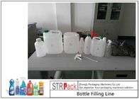 Linha do engarrafamento dos produtos químicos/linha detergente de formação de espuma da máquina de enchimento com a máquina de enchimento servo