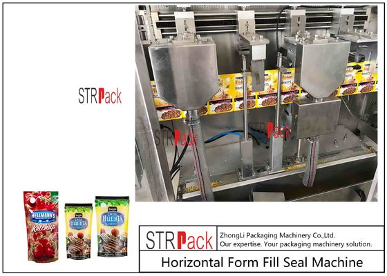 Máquina de preenchimento e vedação de sacos