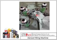 A máquina de peso eletrônica da lata industrial do aerossol para o aerossol pode sistema de enchimento