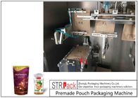 Máquina de empacotamento das porcas do controle de MCU/suporte acima da máquina de selagem de enchimento do malote para o amendoim
