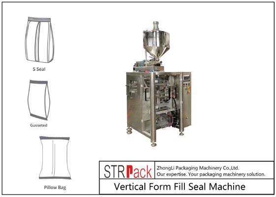50g - 1500g Máquina de embalagem de sacos de almofadas 1L Máquina de embalagem de óleo comestível com filtro de pistão para líquido viscoso