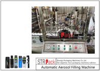 máquina de enchimento 3600cans/H do refrogerador de ar da máquina de enchimento do pulverizador de aerossol 750ml